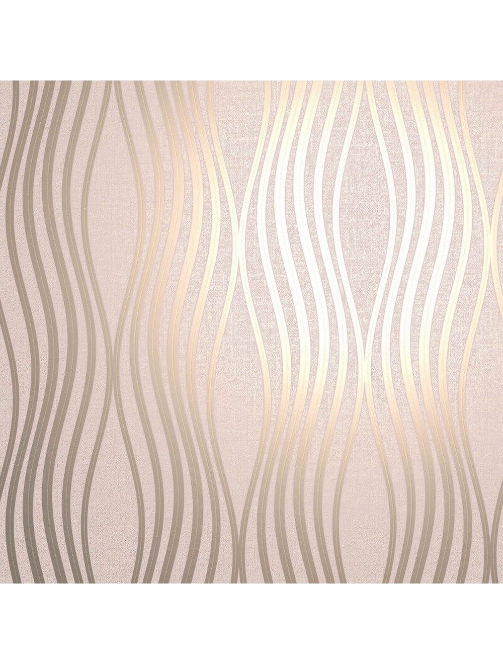 Fine Decor Quartz Wave Blush Wallpaper FD42685 - DecorSave Wallpapers