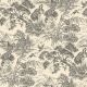 Holden Decor Crane Lagoon Cream Charcoal Wallpaper 13731