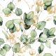 Muriva Eucalyptus Green Wallpaper 210501