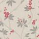 Belgravia Decor Amelie Blossom Beige Red Wallpaper 3022