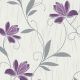 AS Creation Lotus Floral Purple Wallpaper 3062-34