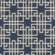 Rasch Kimono Graphic Blue Wallpaper 409253