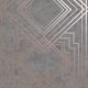 Holden Decor Obsidian Delano Grey Rose Gold Wallpaper 75941