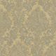 Grandeco Life Nomad Chenille Damask Gold Wallpaper A50102