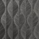 Crown Precision Organic Leaf Charcoal Wallpaper M1575
