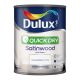 Dulux Quick Dry Satinwood for Wood & Metal Paint 750ml Pure Brilliant White