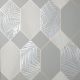 Fine Decor Miami Tropical Geo Grey Wallpaper FD42835