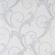 Graham & Brown Serenata White Wallpaper 30-585