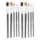 Harris Seriously Good Hobby & Craft 10 Flat Artish Brushes