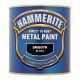 Hammerite Direct to Rust Metal Paint Smooth Black 250ml