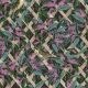 Holden Decor Glasshouse Cassidy Charcoal Pink Wallpaper 90171