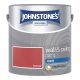 Johnstones Wall & Ceiling Matt Emulsion Paint 2.5l Rich Red