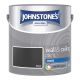 Johnstones Wall & Ceiling Matt Emulsion Paint 2.5l Black