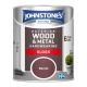 Johnstones Exterior Wood & Metal Hardwearing Gloss Paint 750ml Barolo