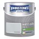 Johnstones Wall & Ceiling Silk Emulsion Paint 2.5l Frosted Silver