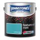 Johnstones Feature Wall Matt Emulsion Paint 2.5l Caribeean Tide