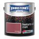 Johnstones Feature Wall Matt Emulsion Paint 2.5l Dusky Berry