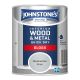 Johnstones Interior Wood & Metal Quick Dry Gloss Paint 750ml Manhattan Grey