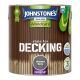 Johnstones Woodcare Stain For Decking 2.5l Shaded Grey