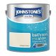 Johnstones Bathroom Mid Sheen Wall Ceiling Emulsion Paint 2.5l Antique Cream