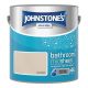 Johnstones Bathroom Mid Sheen Wall Ceiling Emulsion Paint 2.5l Seashell
