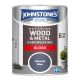 Johnstones Exterior Wood & Metal Hardwearing Gloss Paint 750ml Admiral Blue