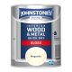 Johnstones Interior Wood & Metal Quick Dry Gloss Paint 750ml Magnolia