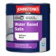 Johnstones Trade Aqua System Water Based Satin Paint 1l Brilliant White