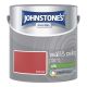 Johnstones Wall & Ceiling Silk Emulsion Paint 2.5l Rich Red