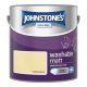 Johnstones Washable Matt Wall Emulsion Paint 2.5l Vanilla Burst