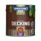 Johnstones Woodcare Stain For Decking 2.5l Country Cedar