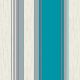Crown Synergy Stripe Teal Wallpaper M0801