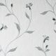 Vymura Bellagio Floral White Silver Wallpaper M95633