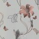 Muriva Amelia Floral Stone Rose Wallpaper 701410