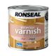 Ronseal Interior Varnish 250ml Satin Clear