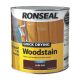 Ronseal Quick Drying Woodstain 2.5l Satin Dark Oak