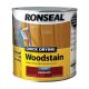 Ronseal Quick Drying Woodstain 2.5l Satin Mahogany