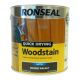 Ronseal Quick Drying Woodstain 2.5l Satin Smoked Walnut