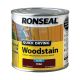 Ronseal Quick Drying Woodstain 250ml Satin Teak