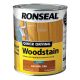 Ronseal Quick Drying Woodstain 750ml Satin Natural Oak