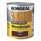 Ronseal Quick Drying Woodstain 750ml Satin Teak