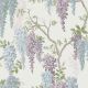 Laura Ashley Wisteria Garden Pale Iris Wallpaper 113356