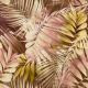 Grandeco Life Nomad Antigua Palm Pink Ochre Wallpaper 170503