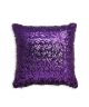 Arthouse Purple Sequin Cushion