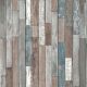 Fine Decor Distinctive Wood Reclaim Blue Wallpaper FD40888