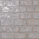 Holden Decor Glistening Brick Slate Rose Gold Wallpaper 12951