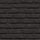 Holden Decor Graphic Brick Black Wallpaper 12361